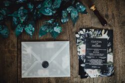 Invitatie Floral Blue - imagine 3