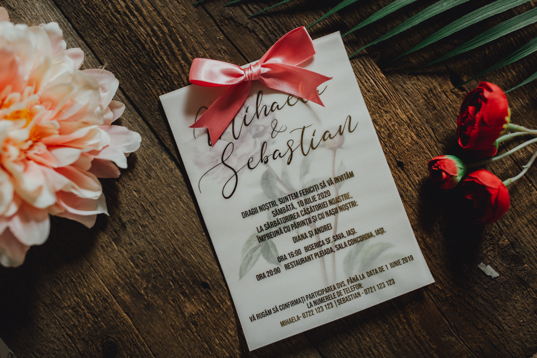 _11A2815 Invitatie de nunta - Golden Dream - imagine 1