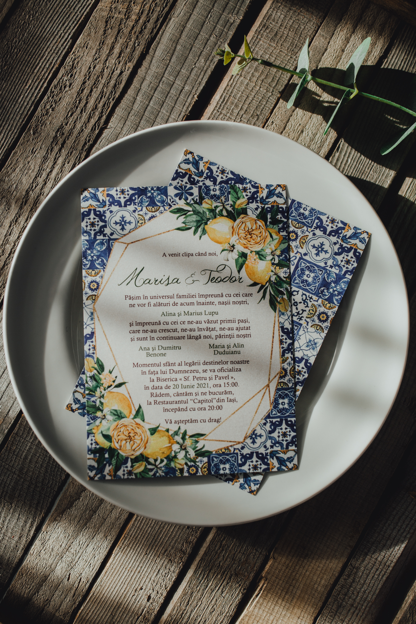_11A6200 Invitație de nuntă - Amalfi - imagine 1