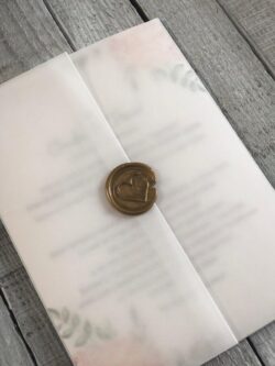 Invitatie cu sigiliu - Seal Swan - imagine 2