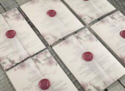 Invitatie cu sigiliu - Pink Dream - imagine 3
