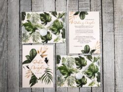 Invitatie - Tropical Green 2 - imagine 3