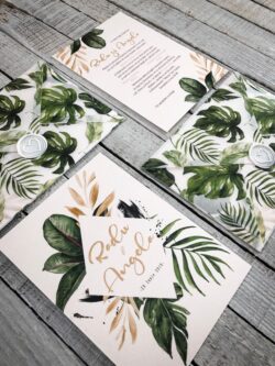 Invitatie - Tropical Green 2