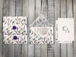 Invitatie Violet Green - imagine 2