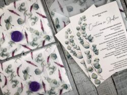 Invitatie Violet Green - imagine 3