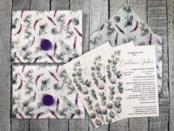 Invitatie Violet Green - imagine 4