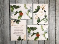 Invitatie - Tropical Green