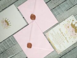 Invitatie Botez - Princess - imagine 2
