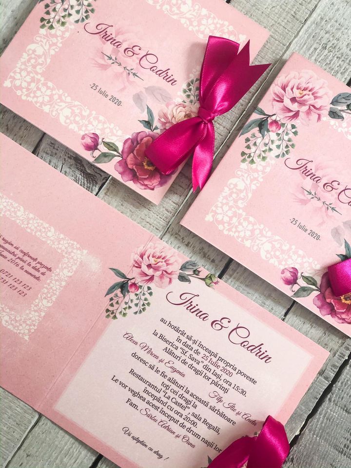 86492135_2818031254947255_6619756067381313536_n Invitatie Pink Floral - imagine 1