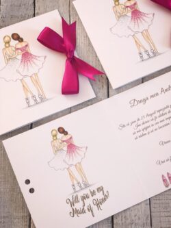 Invitatie domnisoare de onoare