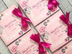 Invitatie Pink Floral - imagine 4