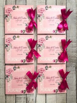 Invitatie Pink Floral - imagine 5