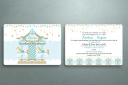Invitatie Botez - Carousel