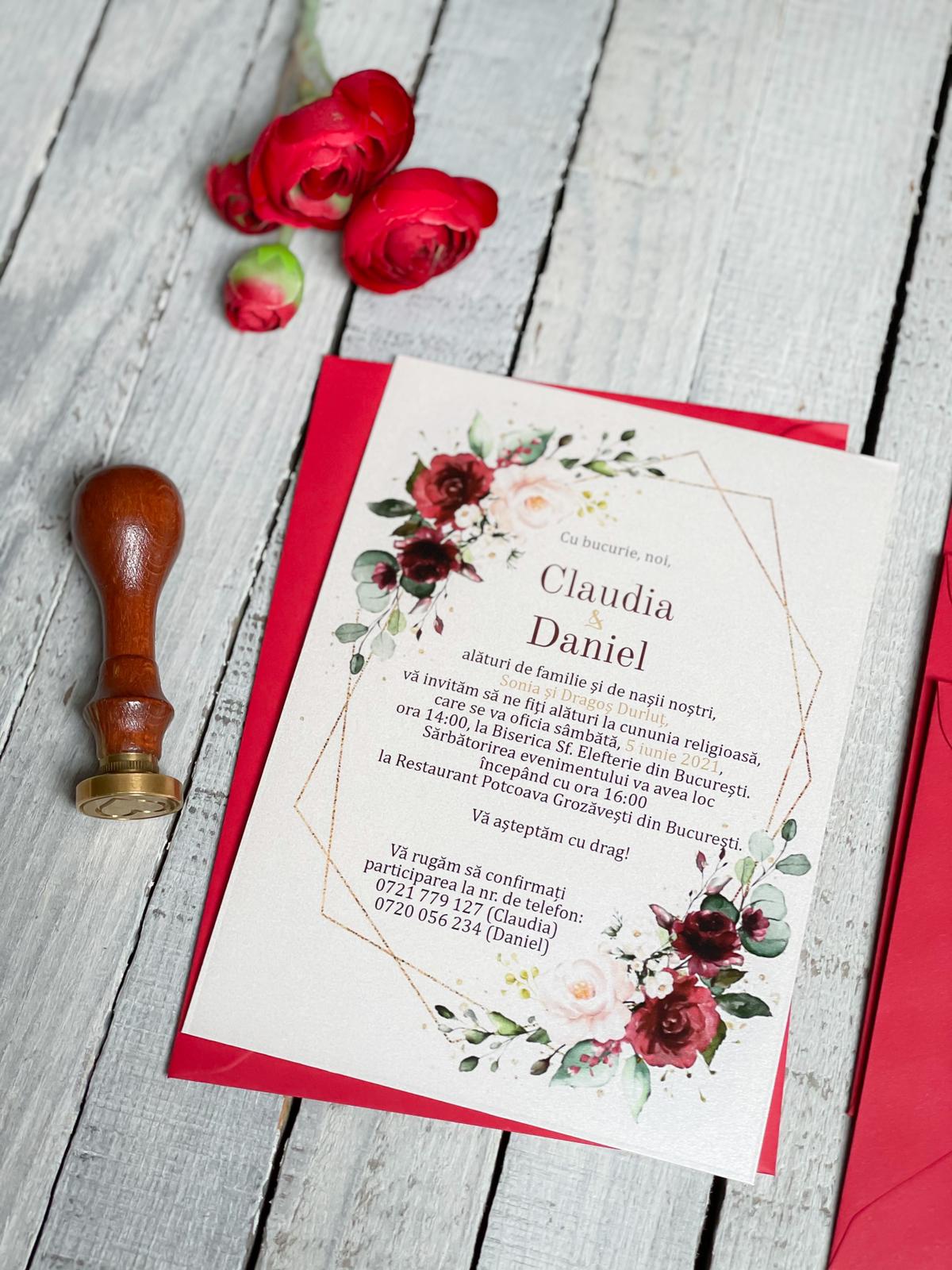 WhatsApp Image 2021-04-29 at 11.09.18 Invitatie Red Watercolor - imagine 1