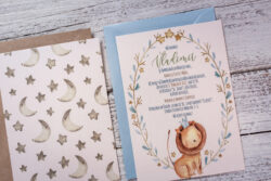 Invitatie Botez - Baby Lion 2