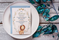 Invitatie Botez - Baby Lion 2 - imagine 2