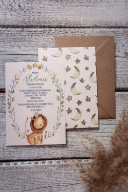 Invitatie Botez - Baby Lion 2 - imagine 5