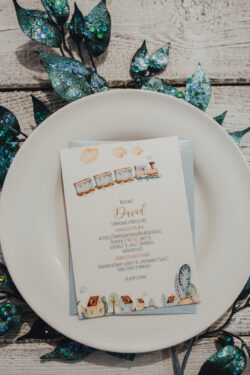 Invitatie Botez - Train - imagine 4