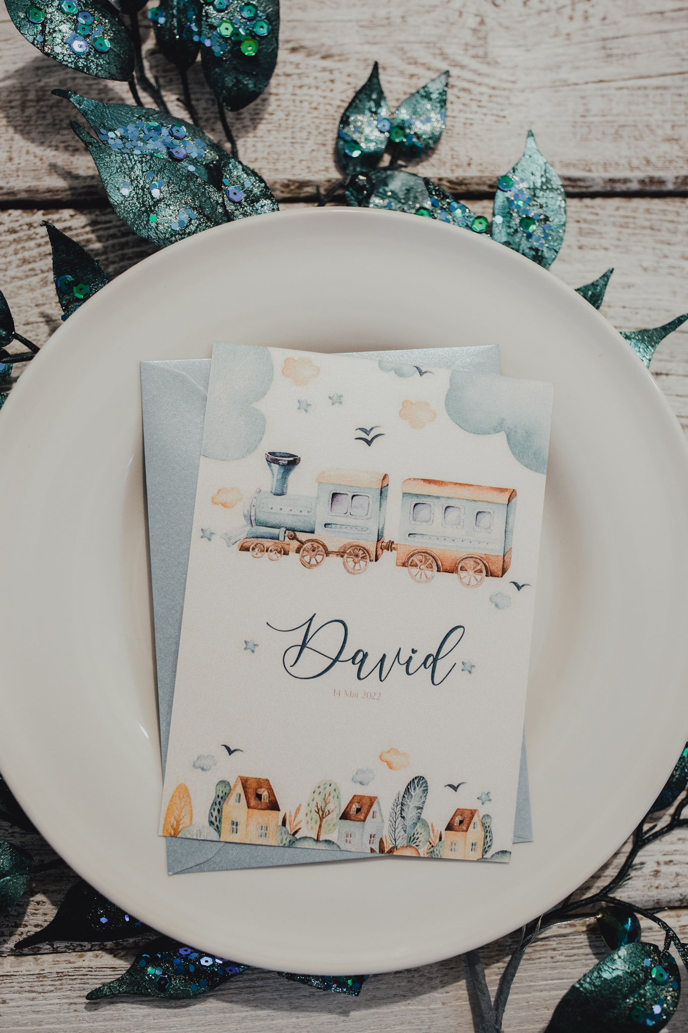 _11A4700 Invitatie Botez - Train - imagine 1