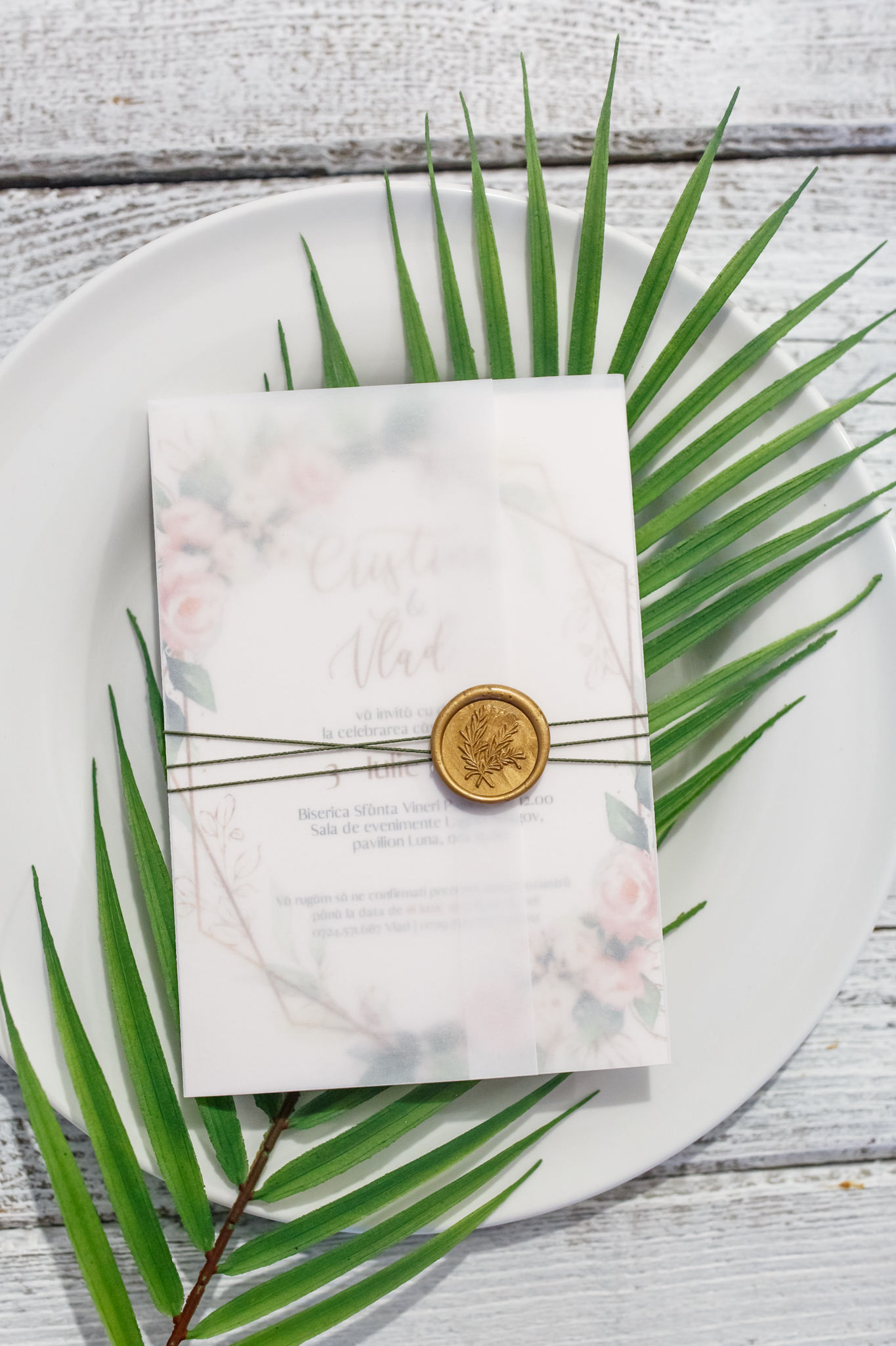 _11A4796 Invitatie de nunta - Green Dream - imagine 1