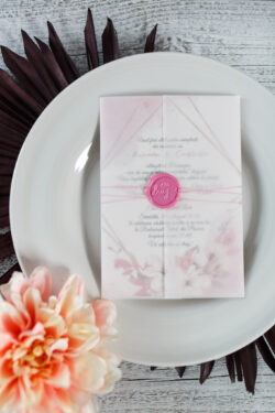 Invitatie de nunta - Pink Dream