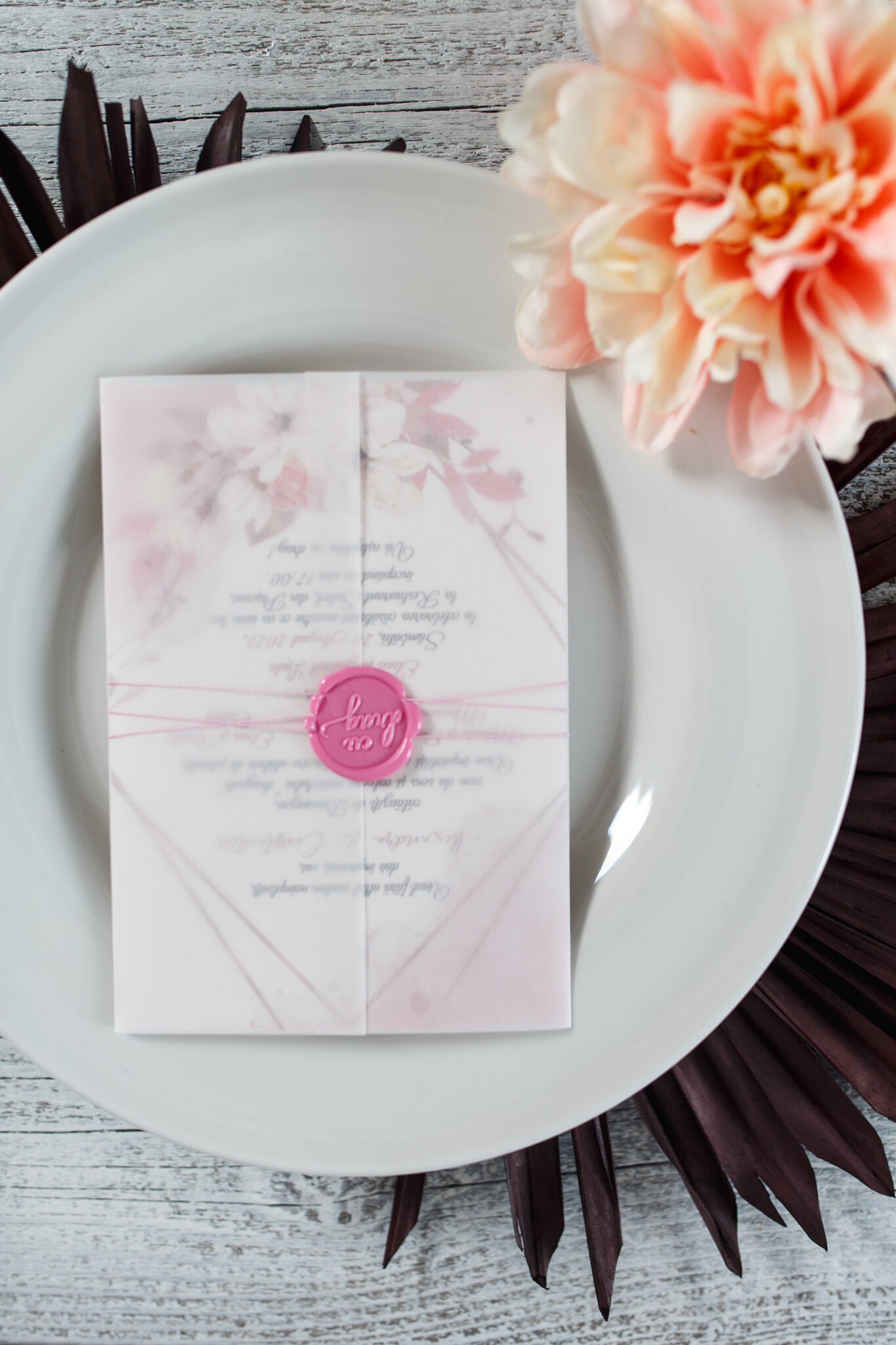 _11A4929 Invitatie de nunta - Pink Dream - imagine 1