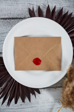 Invitatie de nunta - Red Pampas Craft - imagine 6