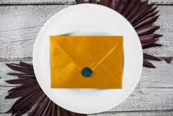 Invitatie de nunta - Gold Palms - imagine 4