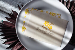 Invitatie de nunta - Yellow Floral - imagine 5