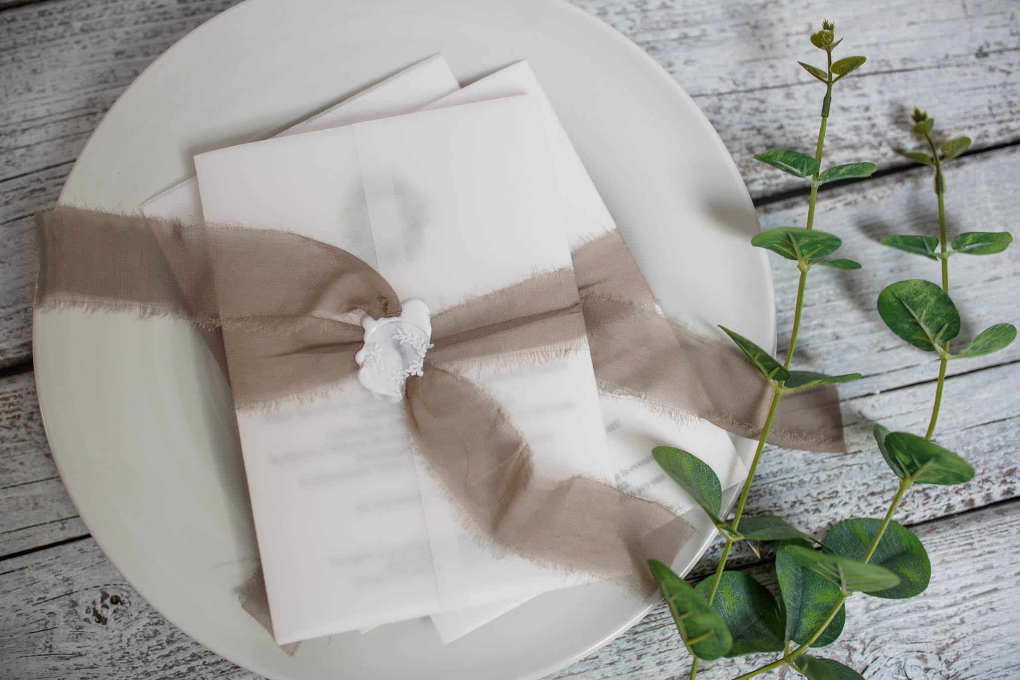 _11A5373 Invitatie de nunta- Simple Green - imagine 1
