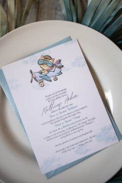 Invitatie Botez - Kitty Plane - imagine 2