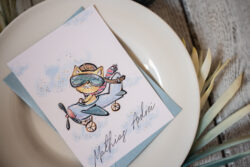 Invitatie Botez - Kitty Plane - imagine 3