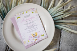 Invitatie Botez - Sweet Bear - Baby Girl - imagine 3