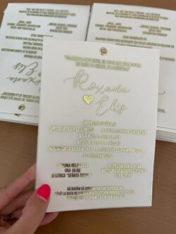 Invitatie - Gold Folio - imagine 3