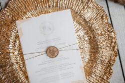 Invitatie - Gold Leaf - imagine 6
