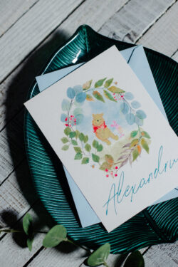 Invitatie Botez - Pooh - imagine 5