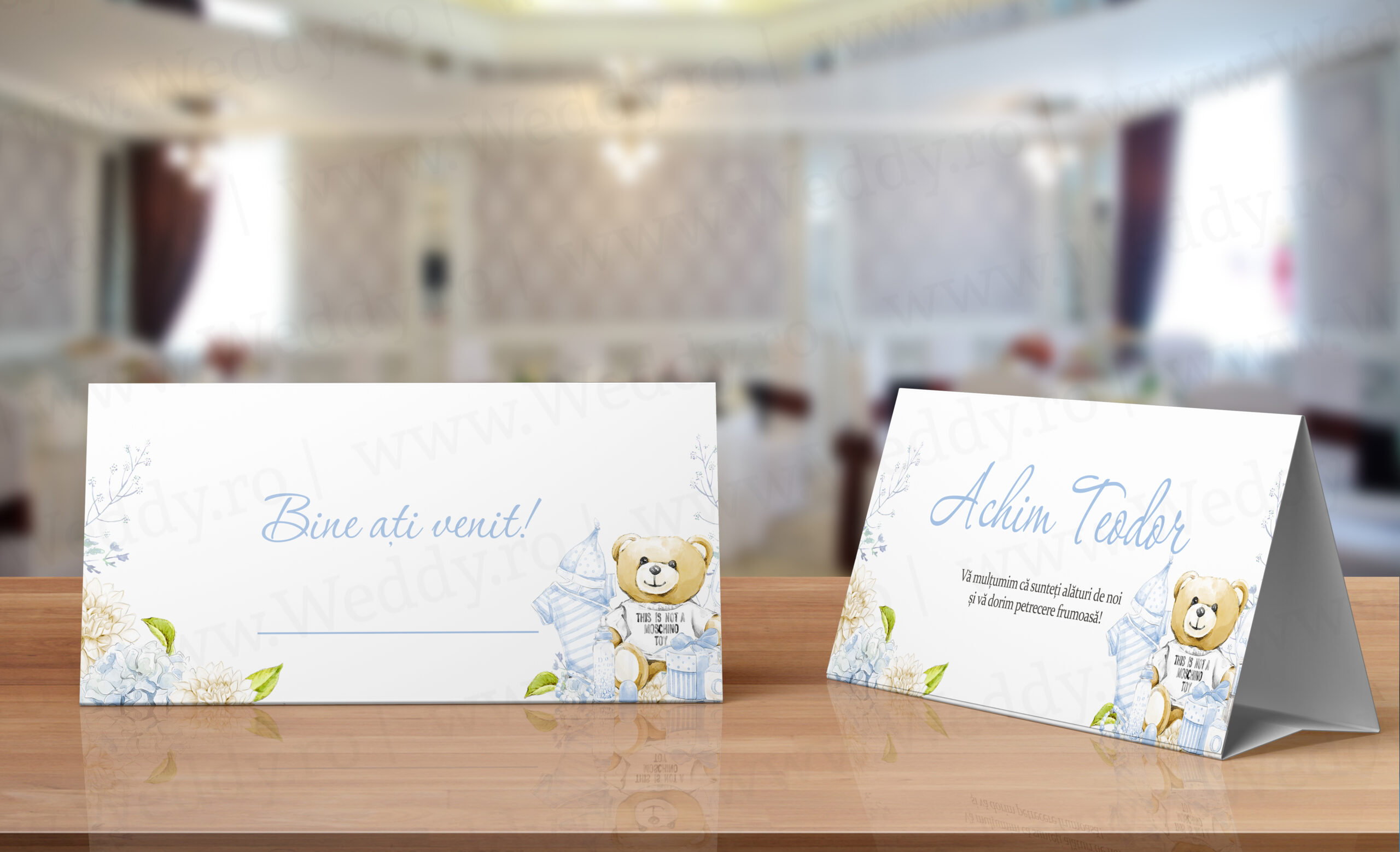 Mock-up Plic Bani -Sweet Bear – Baby Boy Plic pentru bani - Sweet Bear – Baby Boy - imagine 1