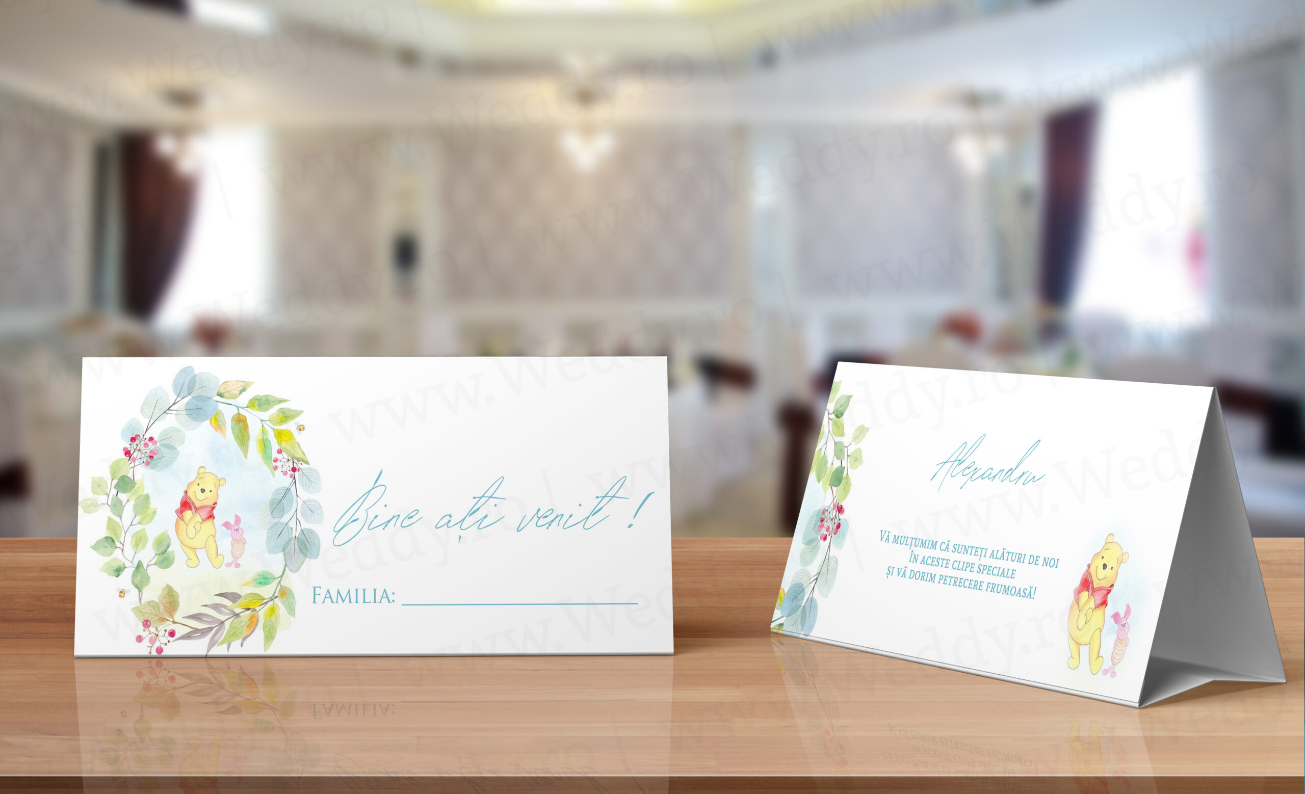 Mock-up Plic Bani Plic pentru bani - Pooh - imagine 1
