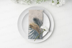 Meniu - individual - Gold Palms - imagine 2
