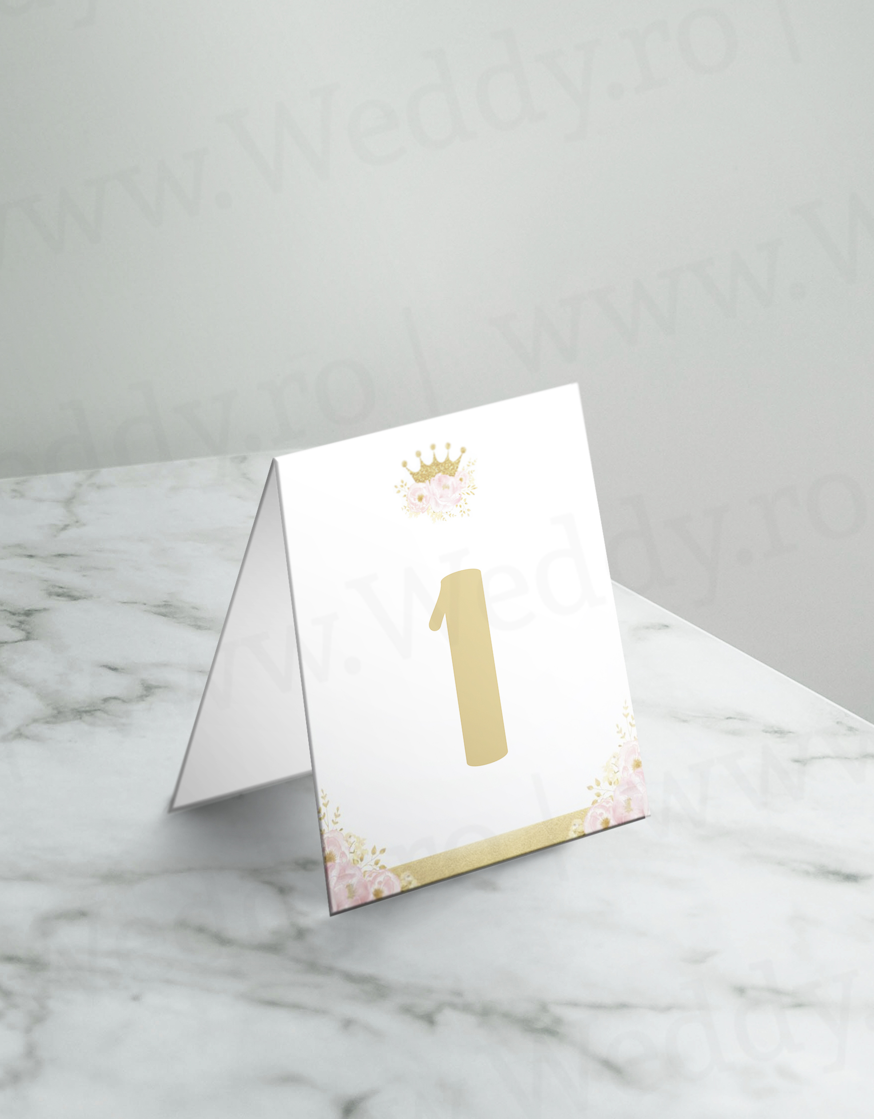 Mockup numar masa - Princess Număr Masă - Princess - imagine 1
