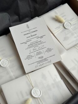 Invitatie - White and Simple - imagine 4